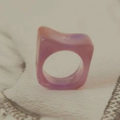 Peppermayo - Art House Resin Ring - Pink -Accessories Shop 05afaf6c29ac455eb7e4d56a620a931d 1024x1024