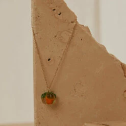 Peppermayo - Fields Of Gold Necklace - Orange