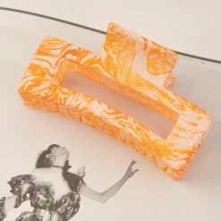 Peppermayo Jewellery - A Sure Thing Hair Clip - Orange