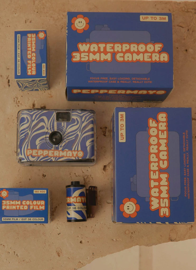 Peppermayo Exclusive - Art Trip 35mm Film - EXP 36 Colour - Cobalt Marble 6 Peppermayo Exclusive - Art Trip 35mm Film - EXP 36 Colour - Cobalt Marble - Image 4