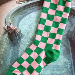 Peppermayo - On Record Socks - Green Pink Print -Accessories Shop 0f881e4410004254803b5cc0cc26cd62 1024x1024