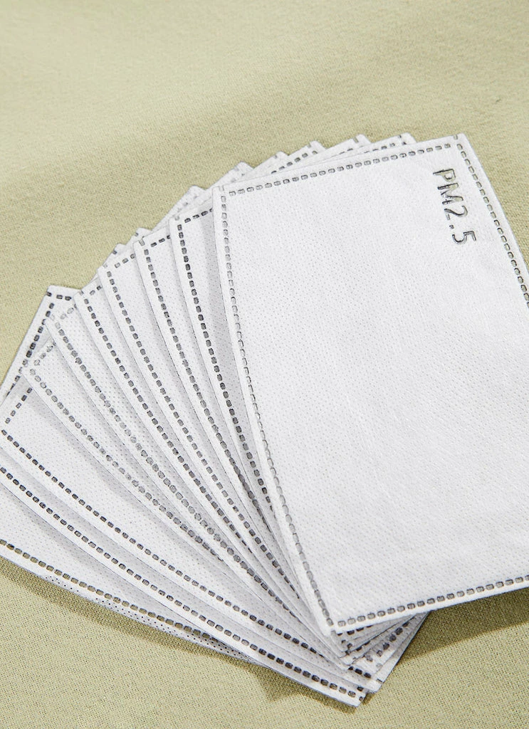 Bondi Air Co - Bondi Air Co PM2.5 Mask Filter 10 Pack - White 3 Bondi Air Co - Bondi Air Co PM2.5 Mask Filter 10 Pack - White