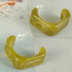 Peppermayo - True Beauty Earrings - Green