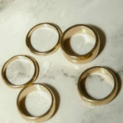 Peppermayo - French Girl Ring Set - Gold -Accessories Shop 19b4c2440b9840c5a8c3252f40c09f5b 1024x1024