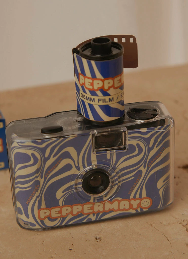 Peppermayo Exclusive - Art Trip 35mm Film - EXP 36 Colour - Cobalt Marble 5 Peppermayo Exclusive - Art Trip 35mm Film - EXP 36 Colour - Cobalt Marble - Image 3