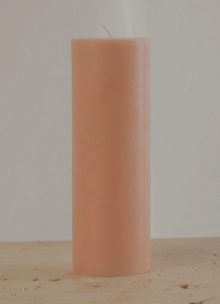 Candle Co - Moreton Eco Slim Pillar- 5 X 15cm - Toffee 5 Candle Co - Moreton Eco Slim Pillar- 5 X 15cm - Toffee - Image 3
