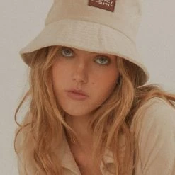 Vacancy Supply - Sundial Terry Bucket Hat - Beige