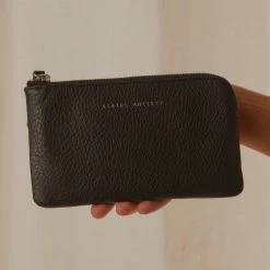 Status Anxiety - Smoke And Mirrors Zip Wallet - Black