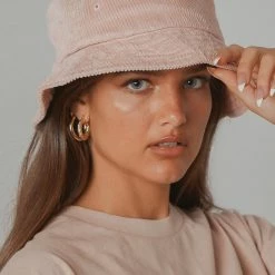 Afends - Cara Hemp Corduroy Bucket Hat - Ash Pink -Accessories Shop 31393b522fe2442e9ed2752eb0cf93c4 1024x1024