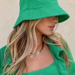 Vacancy Supply - Sundial Terry Bucket Hat - Jade Green -Accessories Shop 364e097b33074e98b2f747a876f3a2fe 1024x1024
