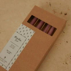 Candle Co - Moreton Eco Taper Candle Pack Of 4 - Rose Pink -Accessories Shop 4246387f25534e20a574f56ddc6c7194 1024x1024
