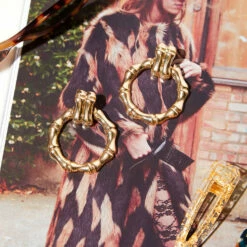 Peppermayo - Central Earrings - Gold -Accessories Shop 4ca84c2f08a7424ab3a022ee3893f0f4 1024x1024