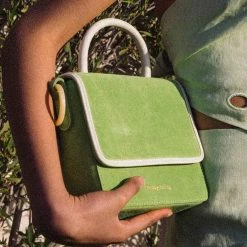 The Wolf Gang - Layla Mini Box Bag - Lime
