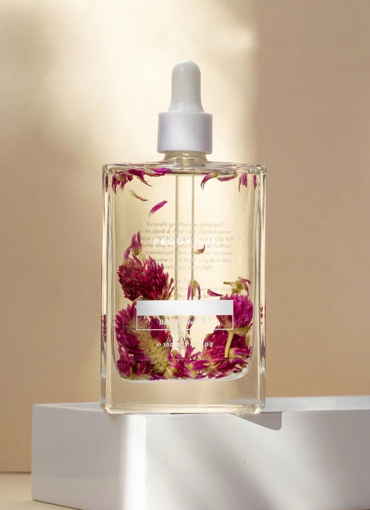 Peggy Sue - Bath & Body Oil - Pink 7 Peggy Sue - Bath & Body Oil - Pink - Image 5