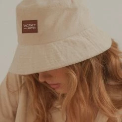 Vacancy Supply - Sundial Terry Bucket Hat - Beige -Accessories Shop 6c695bd7b423464b89230bc3da8ffbf7 1024x1024
