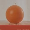 Candle Co - Moreton Eco Ball Candle - Orange