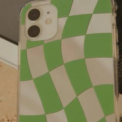 Peppermayo - Time Warp IPhone Case - Gren Warp Check -Accessories Shop 6da40f6fc252416598bfc830c5de913c 1024x1024