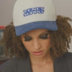 Vacancy Supply - Revival Cap - White-Cobalt