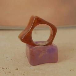 Peppermayo - Art House Resin Ring - Sepia -Accessories Shop 75cb239addf44d99bc6e2144f4d1d54a 1024x1024
