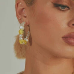 Peppermayo - Cali Sunshine Hoop Earrings - Multi