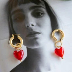 Peppermayo - Lana Earrings - Red Gold