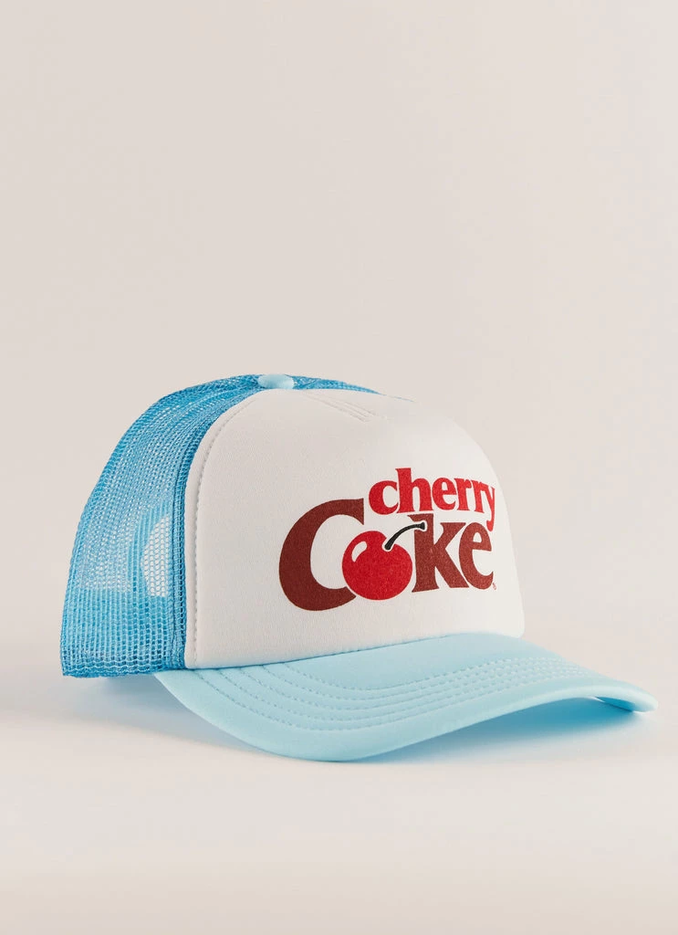 American Needle - Enjoy Coke Sinclair Trucker - White And Blue 4 American Needle - Enjoy Coke Sinclair Trucker - White And Blue - Image 2