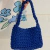 Peppermayo - Getaway Weekend Crochet Bag - Cobalt