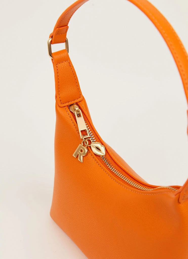 Riley Hubatka X Peppermayo - The Riley Shoulder Bag - Papaya 3 Riley Hubatka X Peppermayo - The Riley Shoulder Bag - Papaya