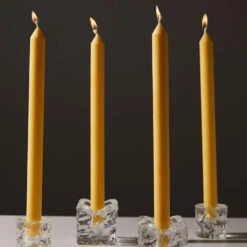 Candle Co - Moreton Eco Dinner Candle 4 Pack - Lemon -Accessories Shop CandleCo MoretonEcoDinnerCandle4Pack Lemon1 1024x1024