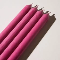 Candle Co - Moreton Eco Dinner Candle 4 Pack - Magenta -Accessories Shop CandleCo MoretonEcoDinnerCandle4Pack Magenta2 1024x1024