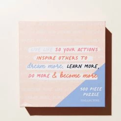 Collective Hub - Dream More Puzzle - Multi -Accessories Shop CollectiveHub DreamMorePuzzle Multi2 1024x1024