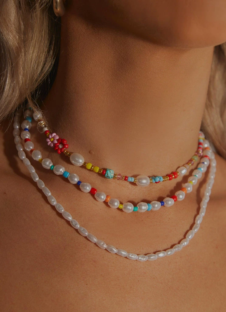 Peppermayo - Defining Moments Necklace - Multi 4 Peppermayo - Defining Moments Necklace - Multi - Image 2