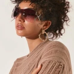 Peppermayo Exclusive - Glacier Sunglasses - Violet