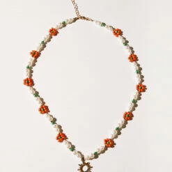 Riley Hubatka X Peppermayo - Here Comes The Sun Bead Necklace - Multi -Accessories Shop Gifting Jewellery 31 1024x1024