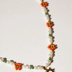 Riley Hubatka X Peppermayo - Here Comes The Sun Bead Necklace - Multi