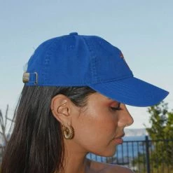 Peppermayo Exclusive - Club Palma Dad Cap - Cobalt 10 Peppermayo Exclusive - Club Palma Dad Cap - Cobalt -Accessories Shop Isle Escape Ecom Crops 110 1024x1024