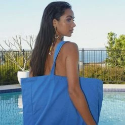 Peppermayo Exclusive - Serotonin Canvas Tote - Cobalt Blue -Accessories Shop Isle Escape Ecom Crops 123 baf19a67 1362 4afd 86a6 2440c08e4be9 1024x1024
