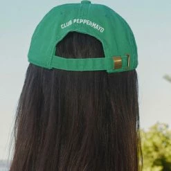 Peppermayo Exclusive - Club Palma Dad Cap - Jade Green -Accessories Shop Isle Escape Ecom Crops 129 1024x1024
