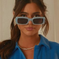 Peppermayo - Colide Sunglasses - Sky Blue