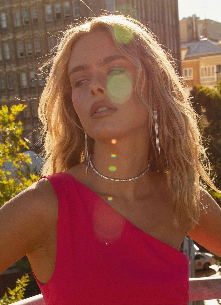 Peppermayo - Mirrorball Diamante Earrings - Silver 6 Peppermayo - Mirrorball Diamante Earrings - Silver - Image 4