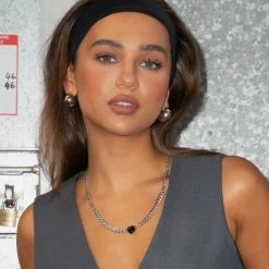 Peppermayo Exclusive - Valentina Headband - Black -Accessories Shop Peppermayo Valentina headband 02 1024x1024