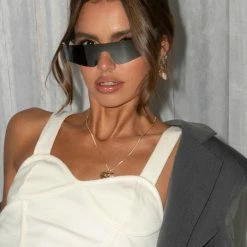 Peppermayo Exclusive - Harley Sunglasses - Silver -Accessories Shop Sunnies WebCrop 10 1024x1024