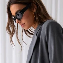 Peppermayo Exclusive - Neptune Sunglasses - Black -Accessories Shop Sunnies WebCrop 14 1024x1024