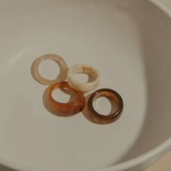 Peppermayo - Sweet Emotions Ring Set - Neutrals -Accessories Shop SweetEmotionsRingSet 7 1024x1024