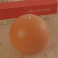Candle Co - Moreton Eco Ball Candle - Orange -Accessories Shop ab24ec9856d047fba30300c53ed92c66 1024x1024