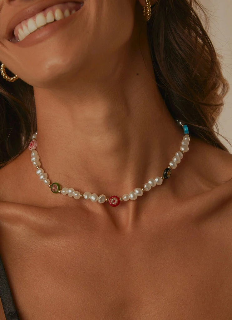 Peppermayo - Island Life Necklace - Multi 4 Peppermayo - Island Life Necklace - Multi - Image 2