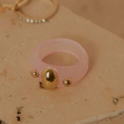 Peppermayo - You For Me Ring Set - Gold Pink -Accessories Shop ae563ec6d805471b94973d824c4c9e84 1024x1024