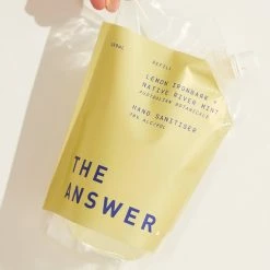 The Answer - Hand Sanitiser - 500ML - Lemon Ironbark & Native River Mint