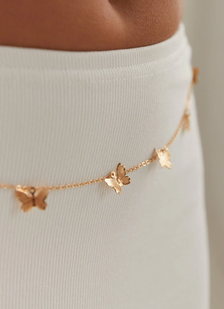 Peppermayo - Sweet Talk Waist Chain - Gold 6 Peppermayo - Sweet Talk Waist Chain - Gold - Image 4