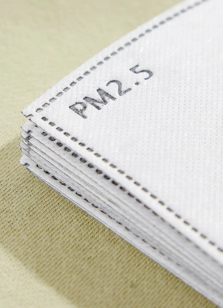 Bondi Air Co - Bondi Air Co PM2.5 Mask Filter 10 Pack - White 4 Bondi Air Co - Bondi Air Co PM2.5 Mask Filter 10 Pack - White - Image 2